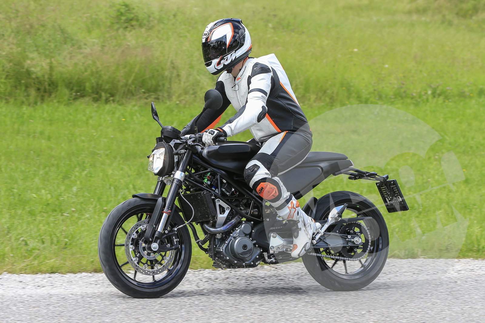 New KTM Duke 800 spied